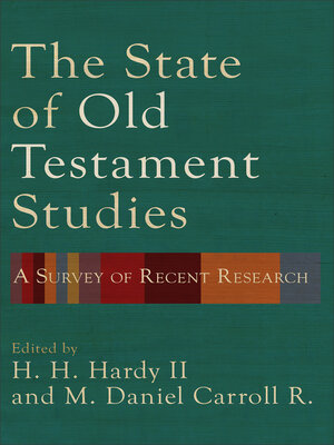 cover image of The State of Old Testament Studies